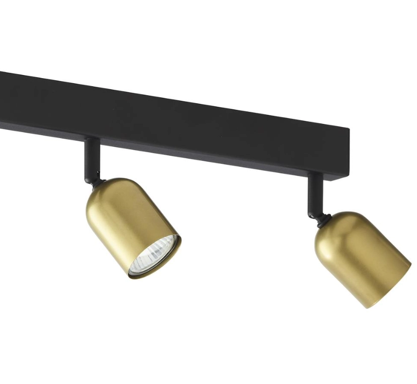 Спот Tk Lighting 1022 TOP BLACK/GOLD 6-GU 10 