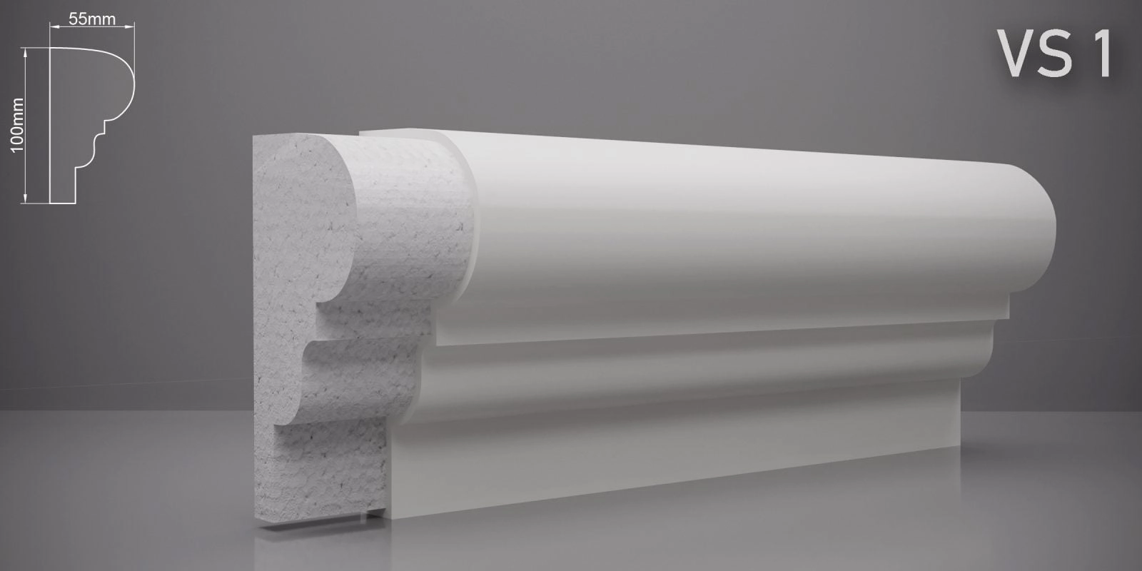 Ancadrament VS1 100x55mm