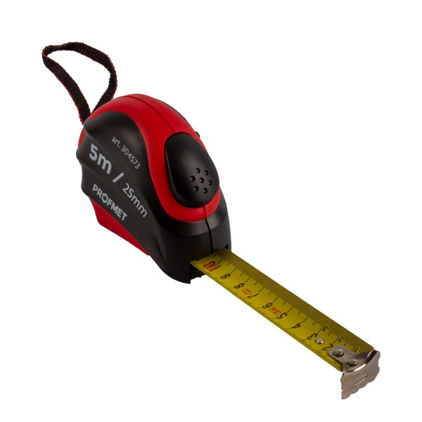 Ruletă cu autoblocare și acoperire din nailon Profmet 3m *16mm 304571 