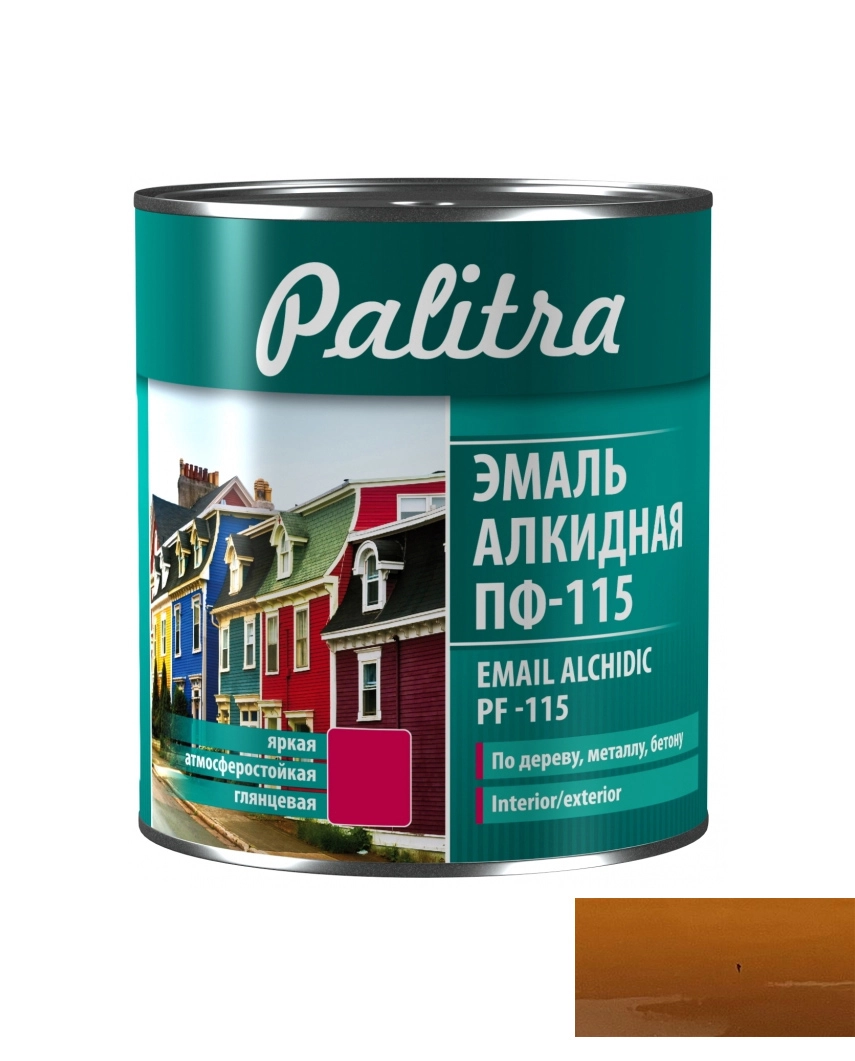 Email Palitra PF-115 0.8kg galben-cafeniu