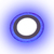 Spot Led DPL2 3+3W white+blue 0074174