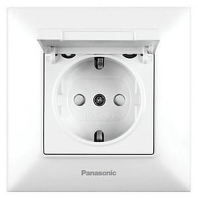 Розетка с крышкой Arkedia Slim 902102