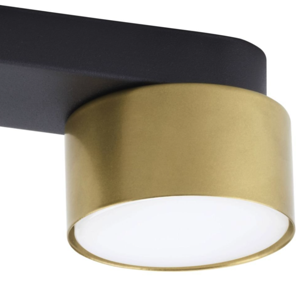 Plafonieră Tk Lighting Space Black Gold Suftowa 2 PL 6141