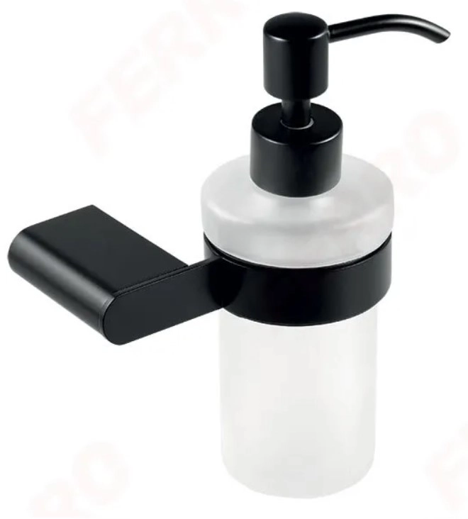 Dozator săpun lichid Ferro Naty black 66655.5