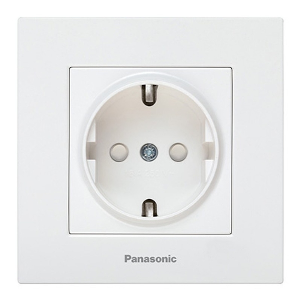 Розетка Arkedia Slim 2P+E 902622