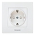 Розетка Arkedia Slim 2P+E 902622