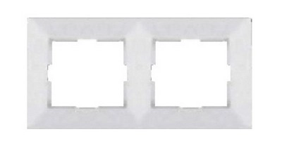 Рамка VIKO MERIDIAN 2xORIZ белый 95979002