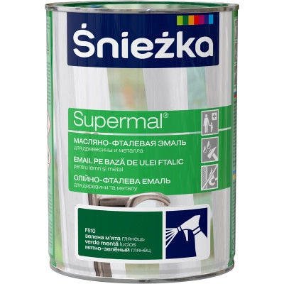 Email Sniezka Supermal 0.8l minta verde
