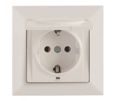 Розетка Mutlusan Candela 2P + E 10515