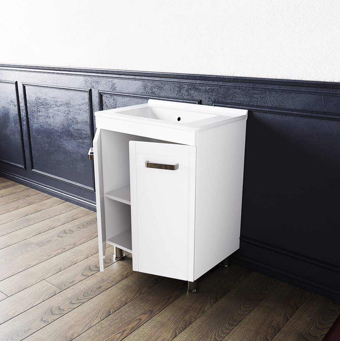 Dulap pentru lavoar Normandia 55 ( Etna 1055) white 1511951 