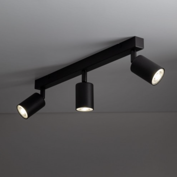 Plafonieră Tk Lighting Top Black 3 GU10 6167