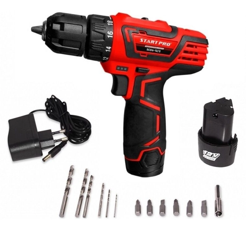 Шуруповерт START PRO SCD6-12/2 