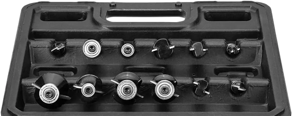 Набор фрез по дереву 12шт Verto 60H008 2487