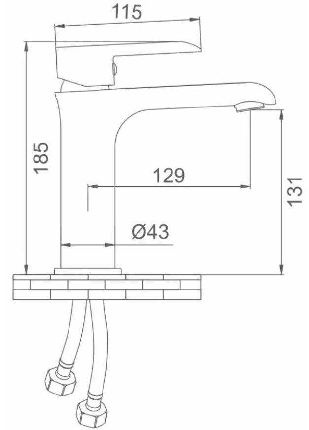 Смеситель Mateco Neve 116419