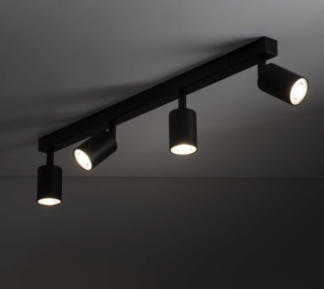 Lustră TK Lighting Top black 4 GU10 6177