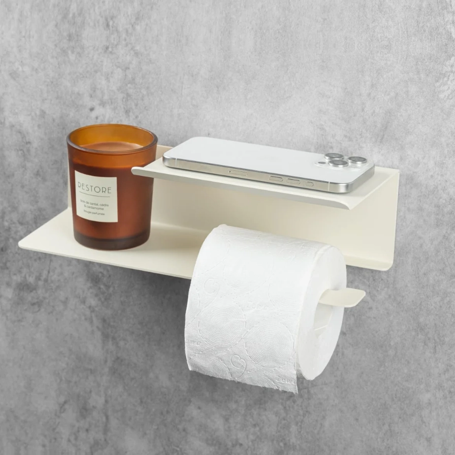 Suport pentru hârtie igienică Daske Line Flex PH/LF-2007JR bej drept