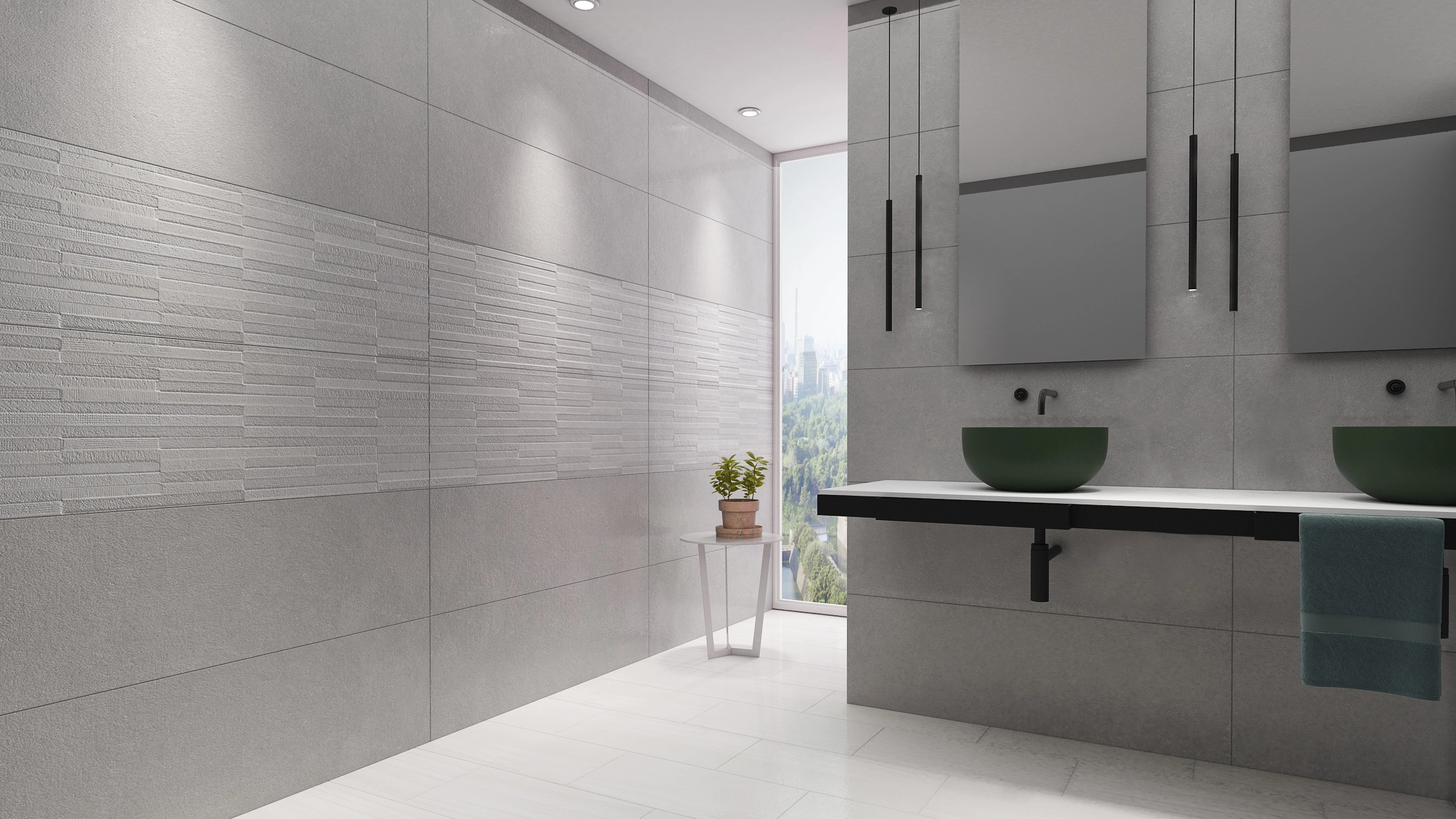 Плитка Bien Grand 40x120 Ash