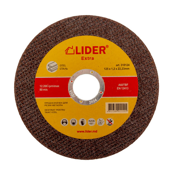 Disc pentru metal 150mm Lider310126