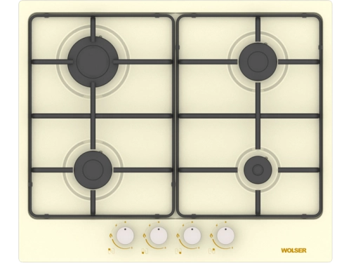 Aragaz incorp. Wolser WL-6400 F EN Ivory