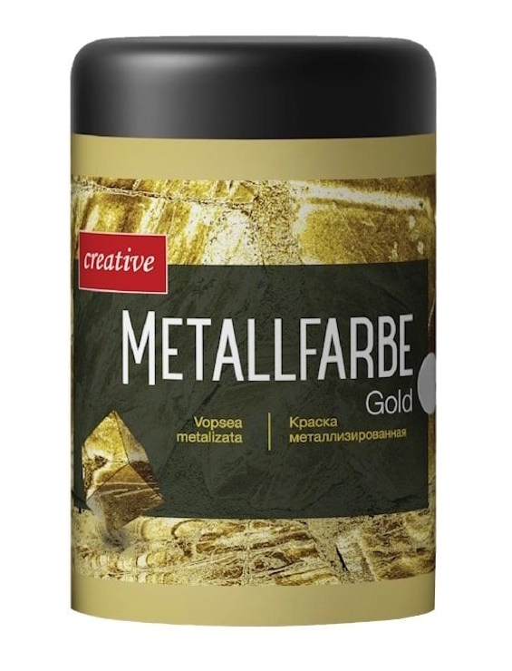 Краска металлизированная Metallfarbe 250 золото
