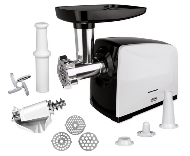 Мясорубка Heinner MG2100BKWH 