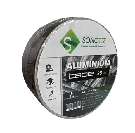 Bandă din aluminiu Sonotiz Alu-Band 48mm×10m