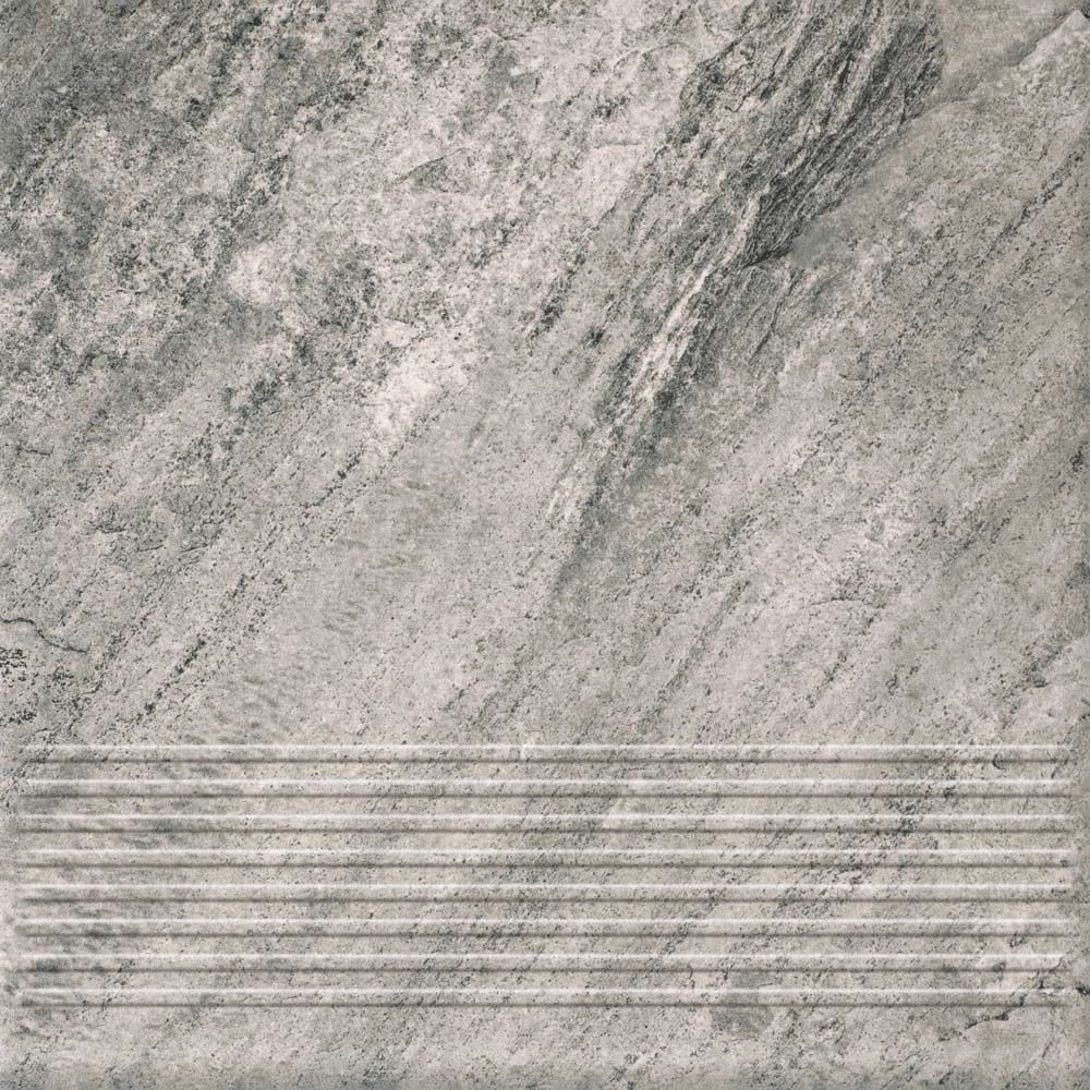 Клинкер Mattone Pietra Treapta R 30*30 grafit St Pro