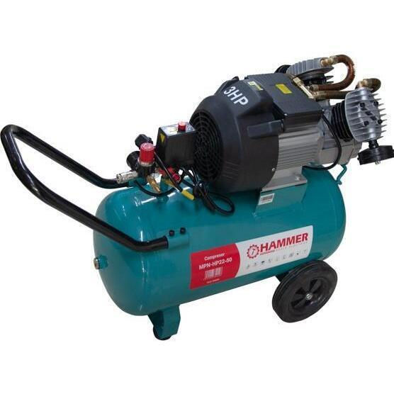 Компрессор Hammer 50L 1800W 206L/min 34548