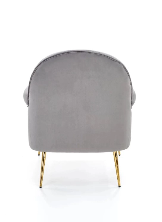 Fotoliu Santi Velvet Grey