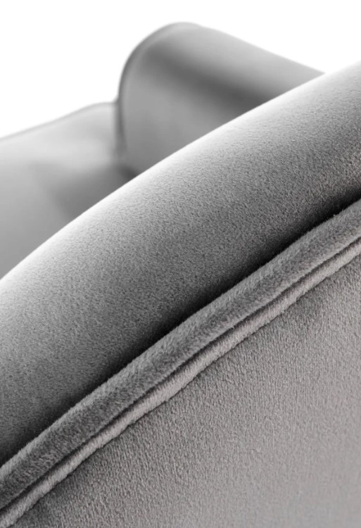 Fotoliu Santi Velvet Grey