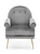 Fotoliu Santi Velvet Grey