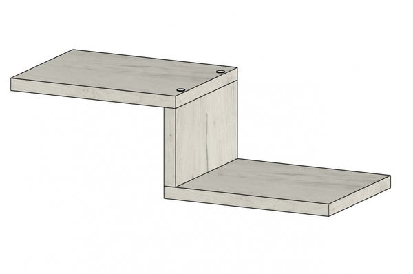 Polita ML-7 500x150x200 Craft alb