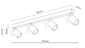 Lustră Tk Lighting Top Brown 4 6182