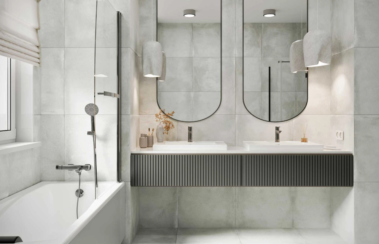 Lavoar Keramin Tobago 60 alb c/g 1c