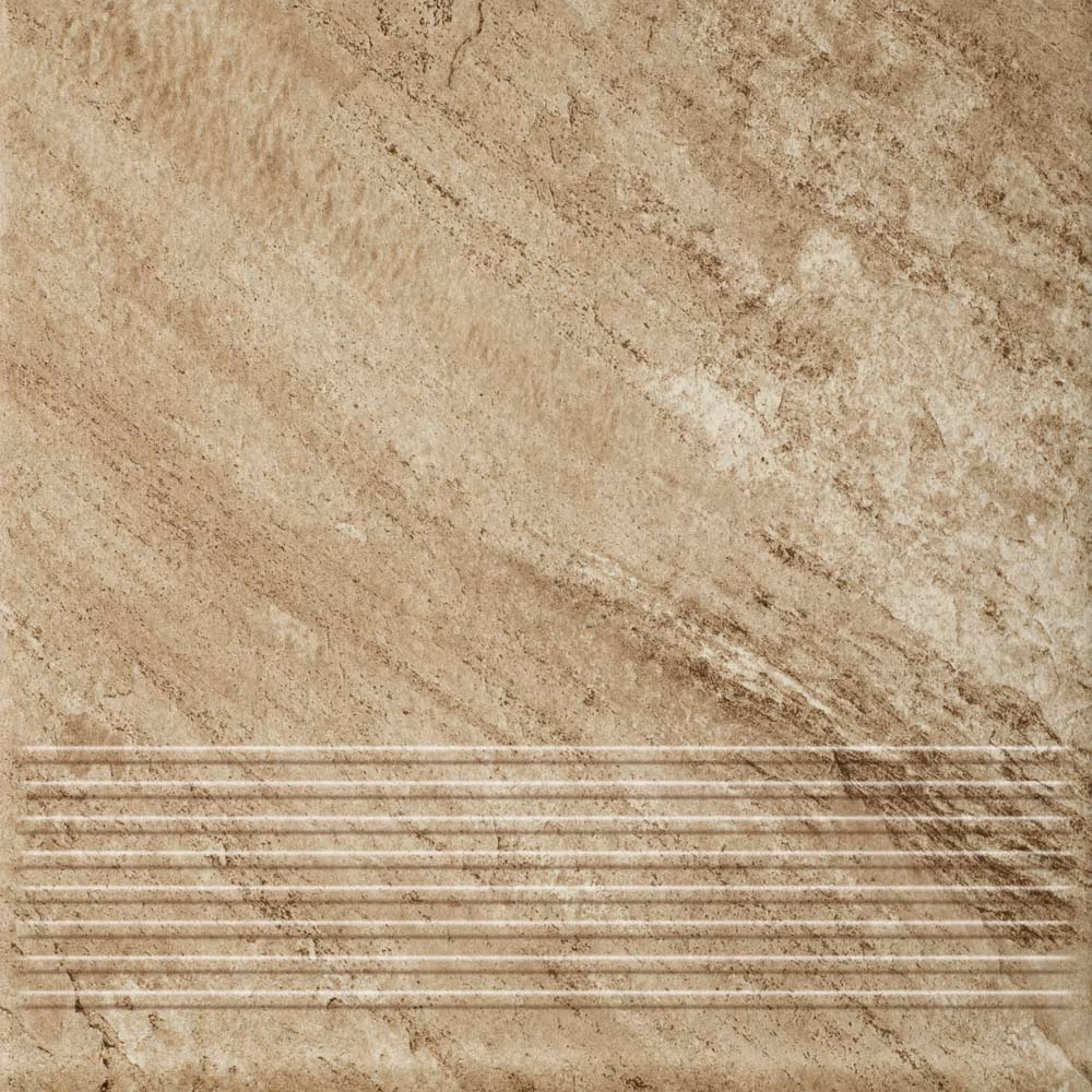 Клинкер Mattone Pietra Treapta R 30*30 ochra St Pro