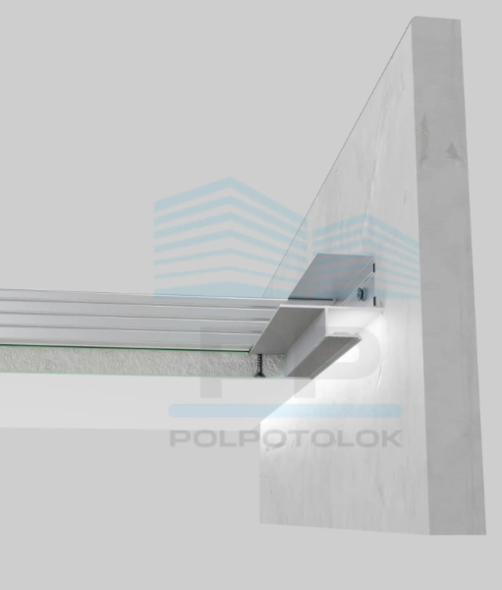 Profil aluminiu LHV10B PP 2500mm