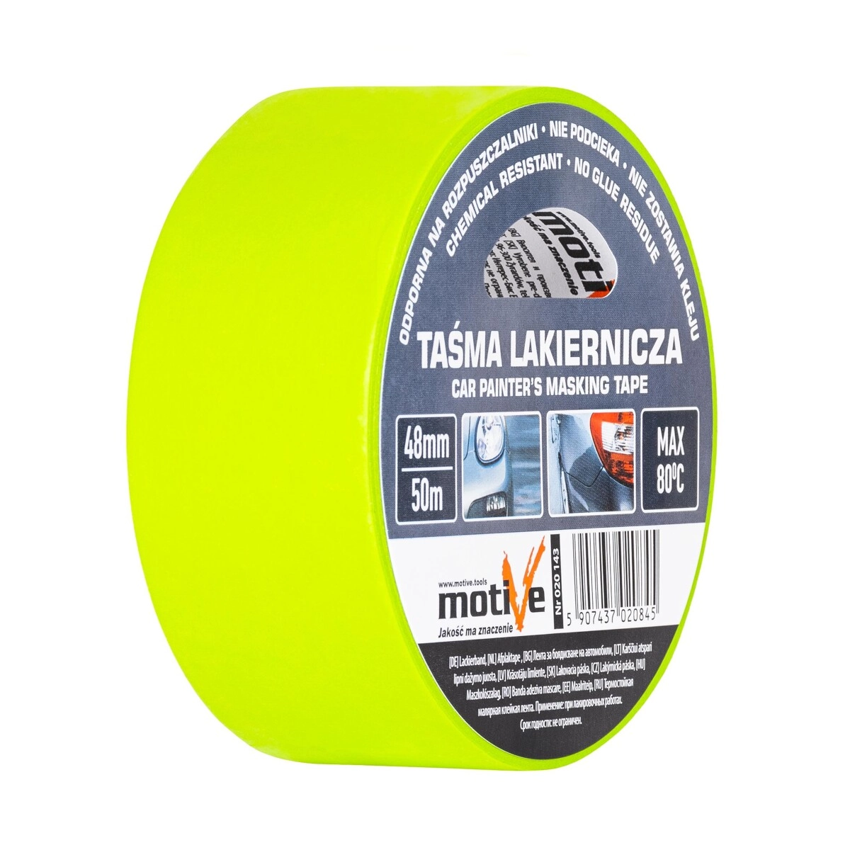 Bandă mascare auto 48mm x 50m Motive