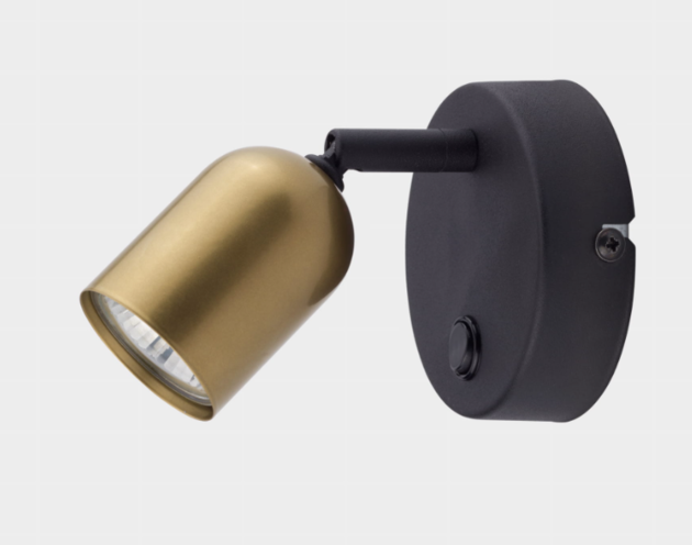 Бра Tk Lighting 3309 TOP BLACK GOLD KINKIEFT 1 PL 
