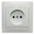 Розетка 16A IP20 jasmin белый Elmos 9206-46