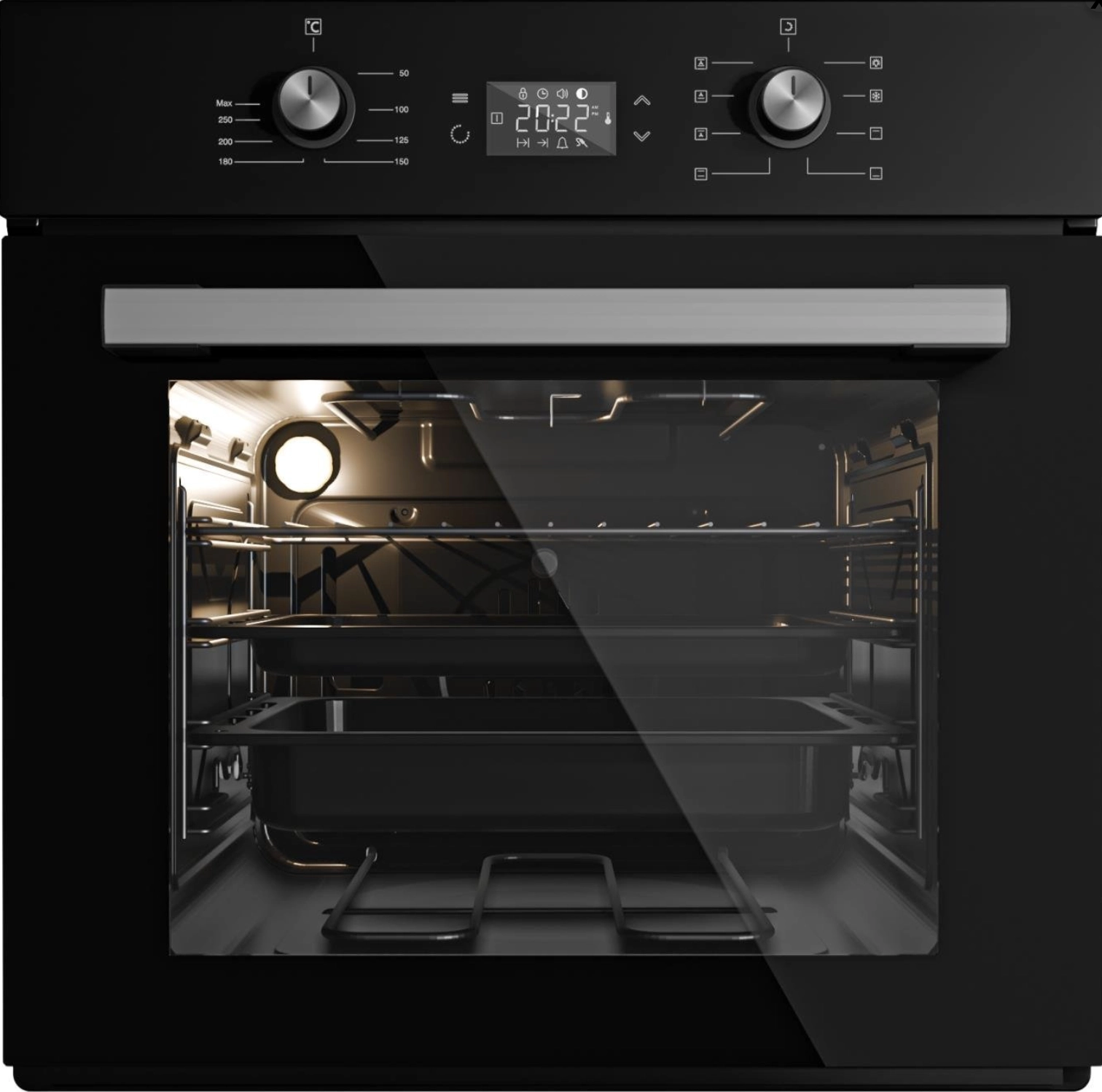 Электрический духовой шкаф Kumtel B66-FS2 Black