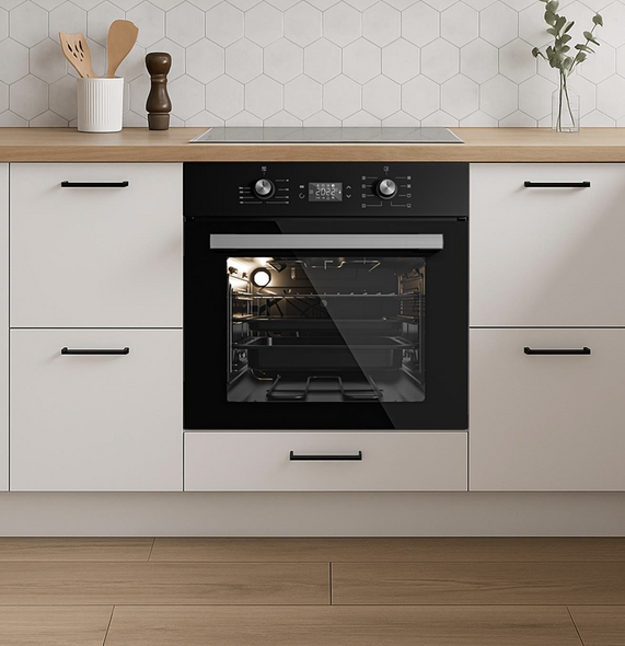 Электрический духовой шкаф Kumtel B66-FS2 Black