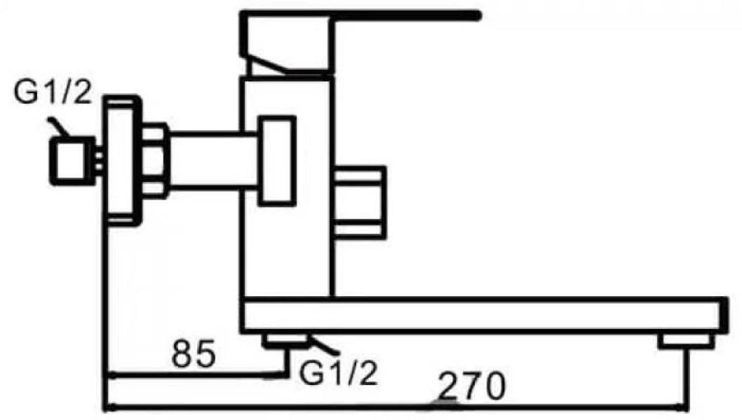 Baterie de baie Frap F 32802 1551