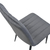 Стул DC-90P N 21 Catifea Dark Grey+Black