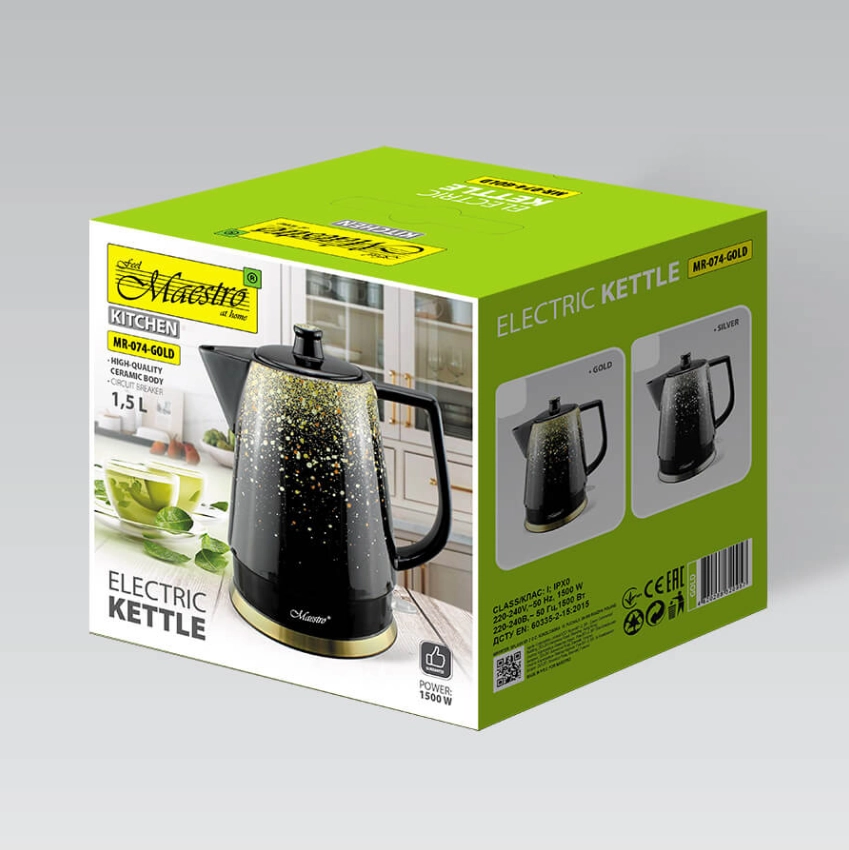 Fierbător de apă Maestro MR-074 1.5l 125160 