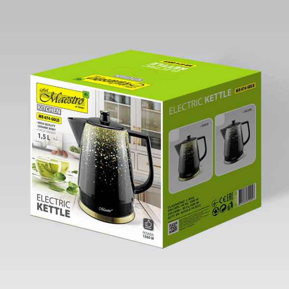 Fierbător de apă Maestro MR-074 1.5l 125160 