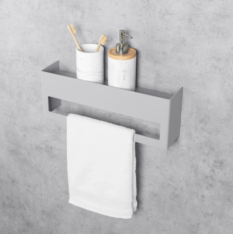 Suport cu raft Daske Keyka TR/K-0614G gri