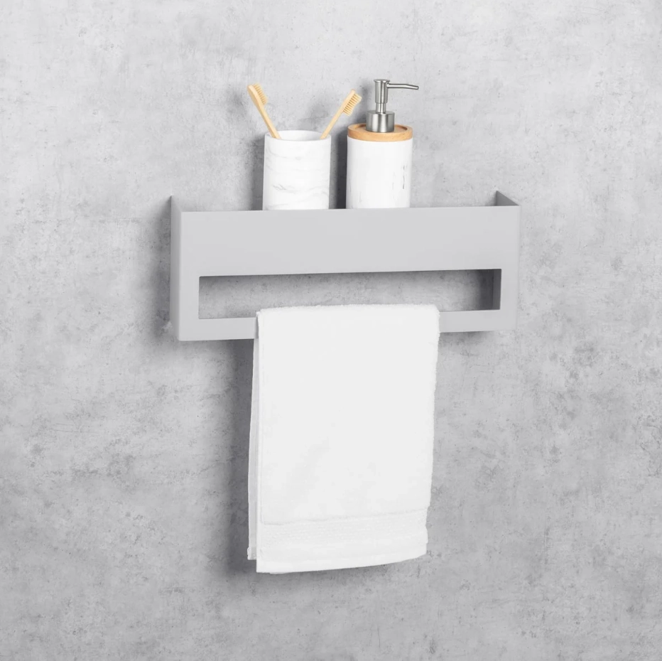 Suport cu raft Daske Keyka TR/K-0614G gri