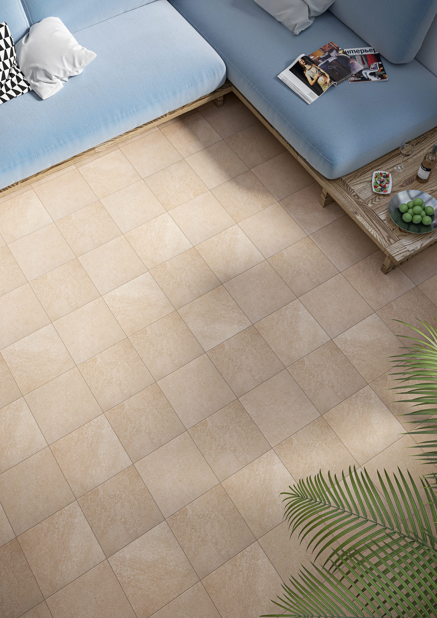 Klinker Paradyz Mattone Sabbia 30x30 beige klink