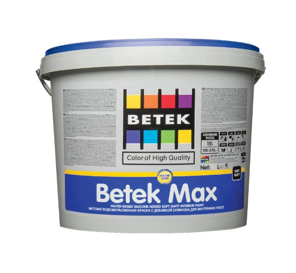 Vopsea Betek Max 2.5L white  
