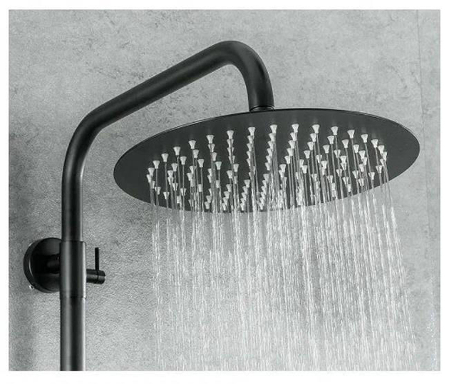 Sistemă de duș Frap F 24801-6 negru 1032